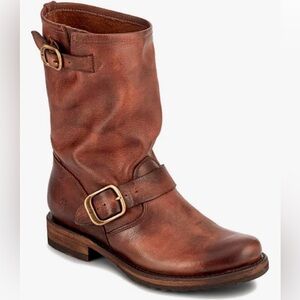 Frye Veronica Slouch Moto Boots